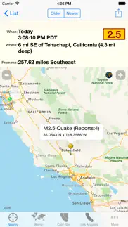 ifeltthat earthquake iPhone Captures Décran 2