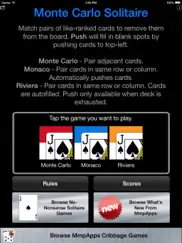 monte carlo classic solitaire ipad images 1