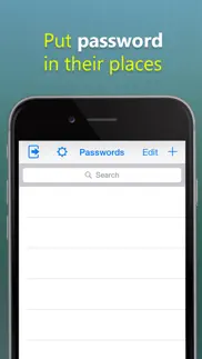 password manager - a secret vault for your digital wallet with fingerprint & passcode iphone images 2