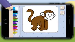 color zoo and jungle animals - coloring books iphone images 4