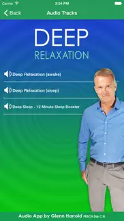deep relaxation hypnosis audioapp-glenn harrold iphone images 2