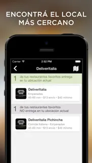 deliveritalia iphone capturas de pantalla 2