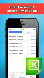 contacts backup - data export and import iphone images 1