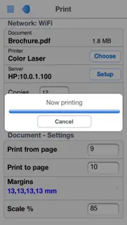 printcentral for iphone iphone bildschirmfoto 3