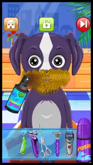 animal shave pet hair salon game for kids free iphone images 4