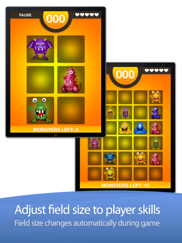 monster hunt - fun logic game to improve your memory ipad images 4