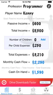 cashflow balance sheet iPhone Captures Décran 2