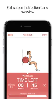 gym ball revolution - daily fitness swiss ball routines for home workouts program iPhone Captures Décran 2