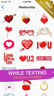 adult emoji icons pro - romantic texting & flirty emoticons message symbols iPhone Captures Décran 3