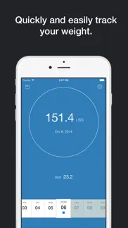 pocket scale - quick weight tracker iphone images 1