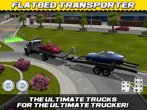 car transport truck parking simulator - real show-room driving test sim racing games ipad images 4