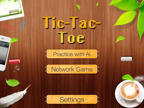 tic tac toe hd - big - put five in a row to win ipad images 1