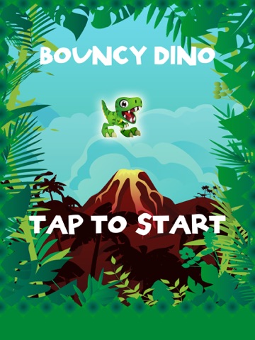 bouncy dino hop - the best of dinosaur games with only one life ipad images 1
