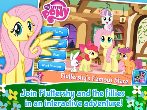 my little pony: fluttershy’s famous stare ipad images 1