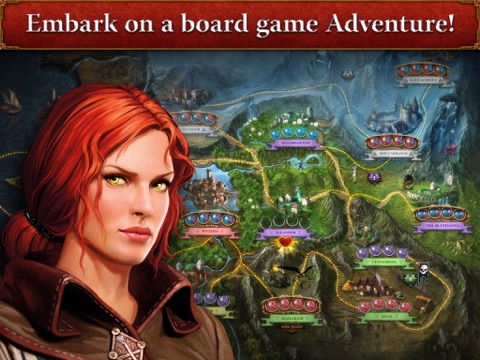the witcher adventure game iPad Captures Décran 1