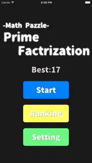 prime factorization-free brain training game iphone images 1