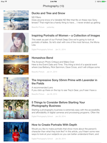ziner - rss reader that believes in simplicity ipad images 4