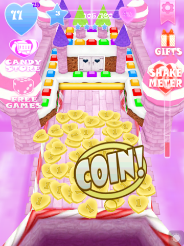 candy dozer coin splash - sweet gummy cookie free-play arcade casino sim games ipad images 2