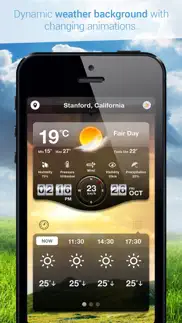 weather cast hd : live world weather forecasts & reports with world clock for ipad & iphone iphone images 1