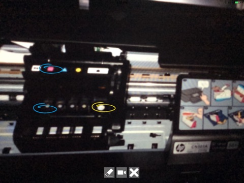 hp support camera iPad Captures Décran 3