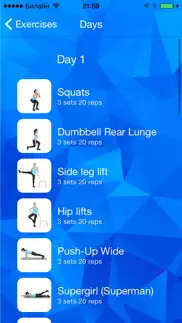 easy fitness workouts for women iphone capturas de pantalla 2