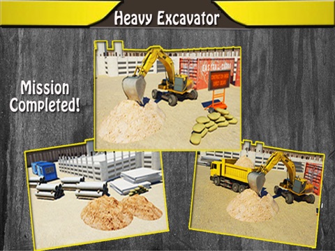 excavator simulator 3d - drive heavy construction crane a real parking simulation game ipad images 2