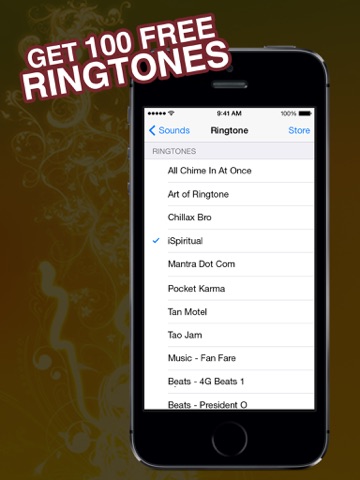 free music ringtones - music, sound effects, funny alerts and caller id tones iPad Captures Décran 1
