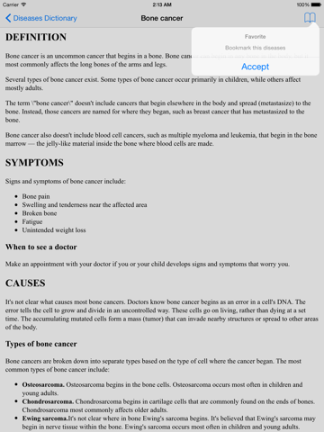 diseases dictionary offline ipad images 3