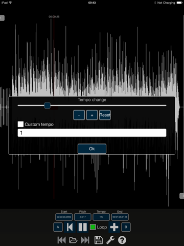 audio speed changer pro ipad images 2