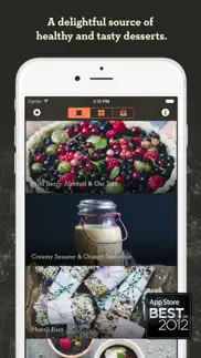 healthy desserts - by green kitchen iPhone Captures Décran 1