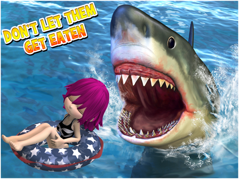 beach party shark attack hd ipad images 1