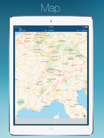 speedmeter - gps tracker and a weather app in one ipad images 2