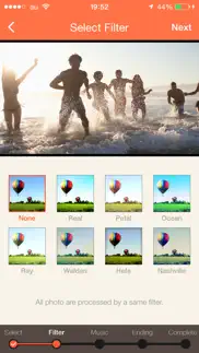 slidestory - create a slideshow movie and a snap video iphone images 3
