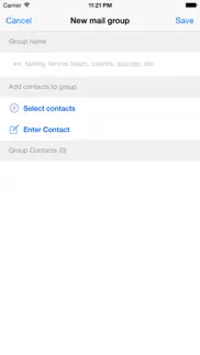groupsend - group email made simple iphone images 2