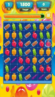 taffy sweet gummy match 3 link mania free game iphone images 1