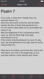 catholic psalter of the blessed virgin mary iPhone Captures Décran 1