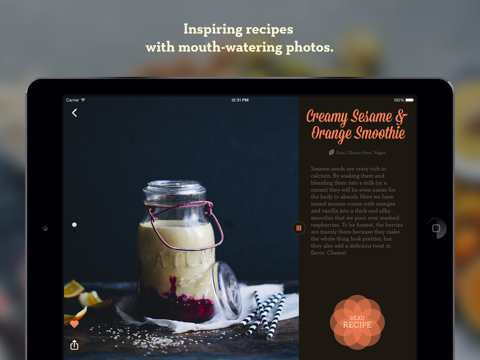 healthy desserts - by green kitchen iPad Captures Décran 3