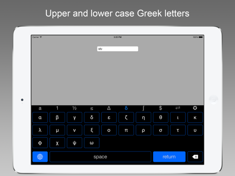 symbol keys - an ios 8 keyboard extension ipad images 3