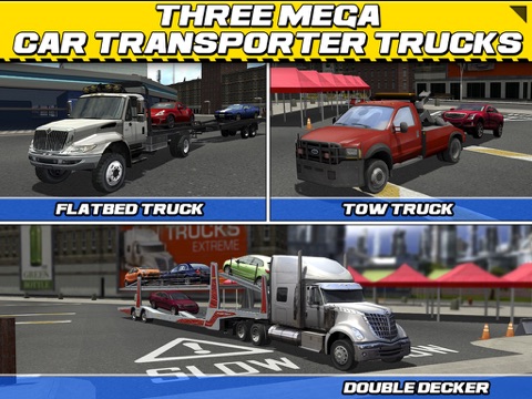 car transport truck parking simulator - real show-room driving test sim racing games ipad images 2