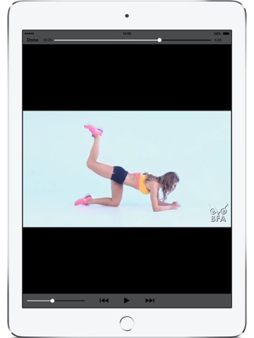 bikini body lite - poids corporel exercices pour abdominaux, butt et les muscles de vos jambes iPad Captures Décran 2