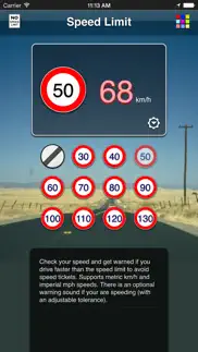 speed limit app iphone bildschirmfoto 3