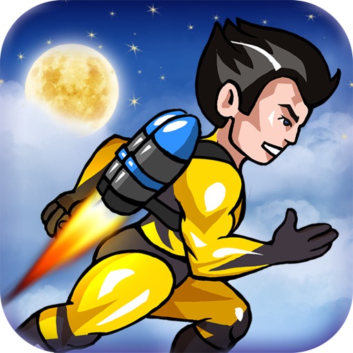 Super Hero Action JetPack Man - Best Super Fun Mega Adventure Race Game app reviews download