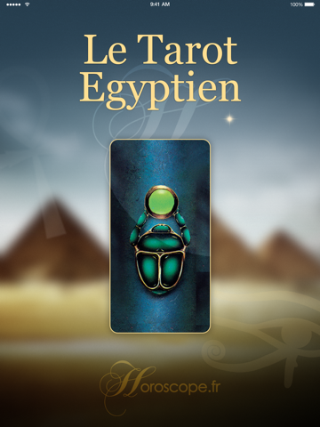 tarot egyptien iPad Captures Décran 1