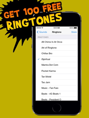 free ultimate ringtones - music, sound effects, funny alerts and caller id tones iPad Captures Décran 1