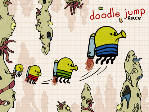 doodle jump race iPad Captures Décran 1