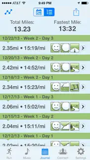 ease into 5k: run walk interval training program iphone images 4