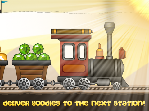 train and rails - funny steam engine simulator ipad capturas de pantalla 1