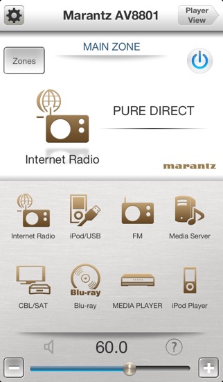 marantz remote app iphone bildschirmfoto 1