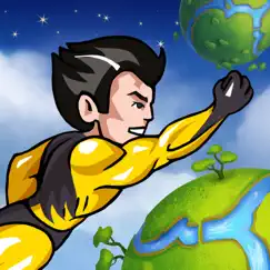 super hero action man - best fun adventure race to the planets game logo, reviews