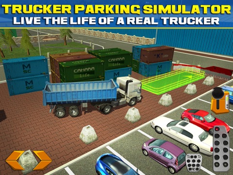 trucker parking simulator real monster truck car racing driving test ipad images 1